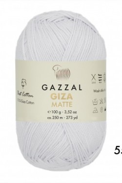 GAZZAL GIZA MATTE 100 GRAM MERCERIZED