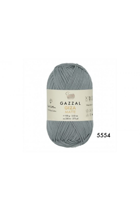 GAZZAL GİZA MATTE 100 GRAM MERSERİZE