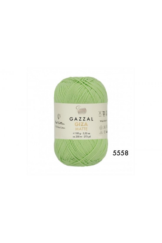 GAZZAL GİZA MATTE 100 GRAM MERSERİZE