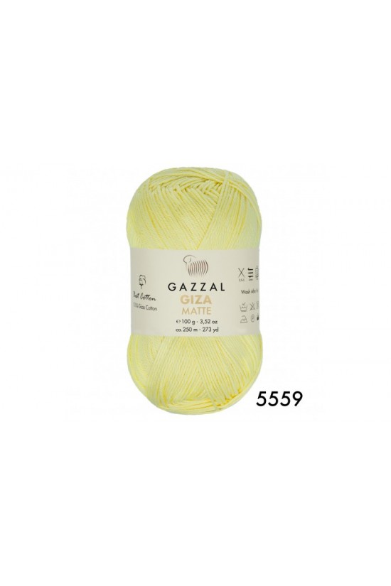 GAZZAL GİZA MATTE 100 GRAM MERSERİZE