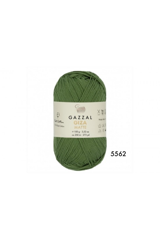 GAZZAL GİZA MATTE 100 GRAM MERSERİZE