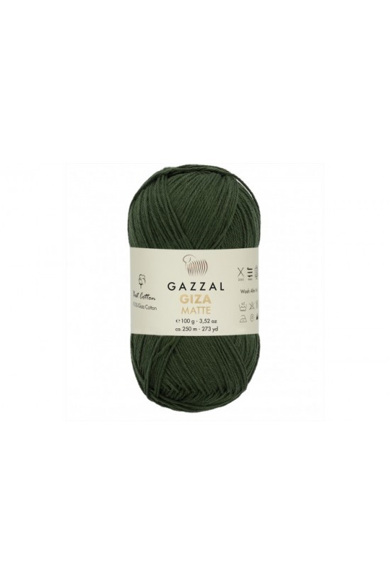 GAZZAL GİZA MATTE 100 GRAM MERSERİZE