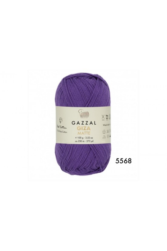 GAZZAL GİZA MATTE 100 GRAM MERSERİZE