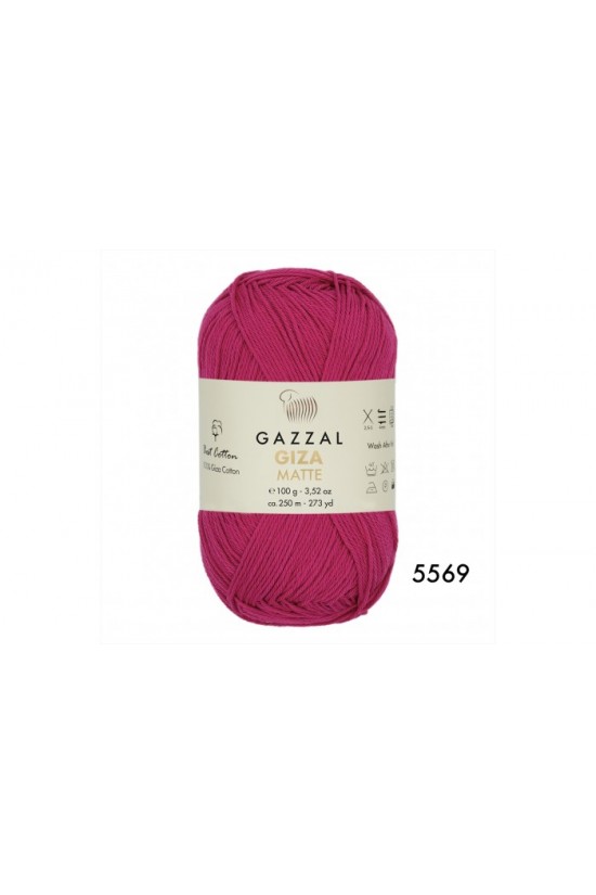 GAZZAL GİZA MATTE 100 GRAM MERSERİZE