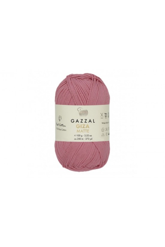 GAZZAL GİZA MATTE 100 GRAM MERSERİZE