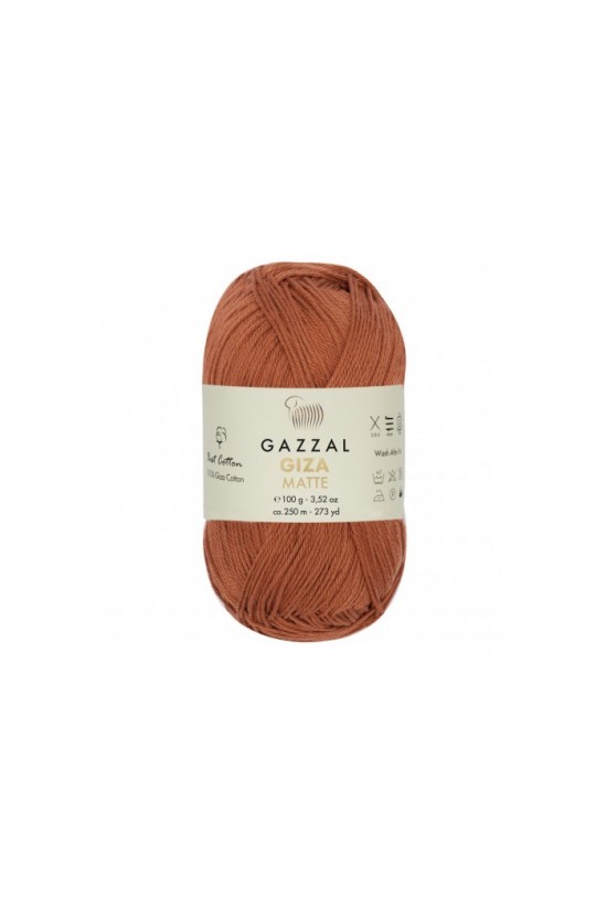 GAZZAL GİZA MATTE 100 GRAM MERSERİZE