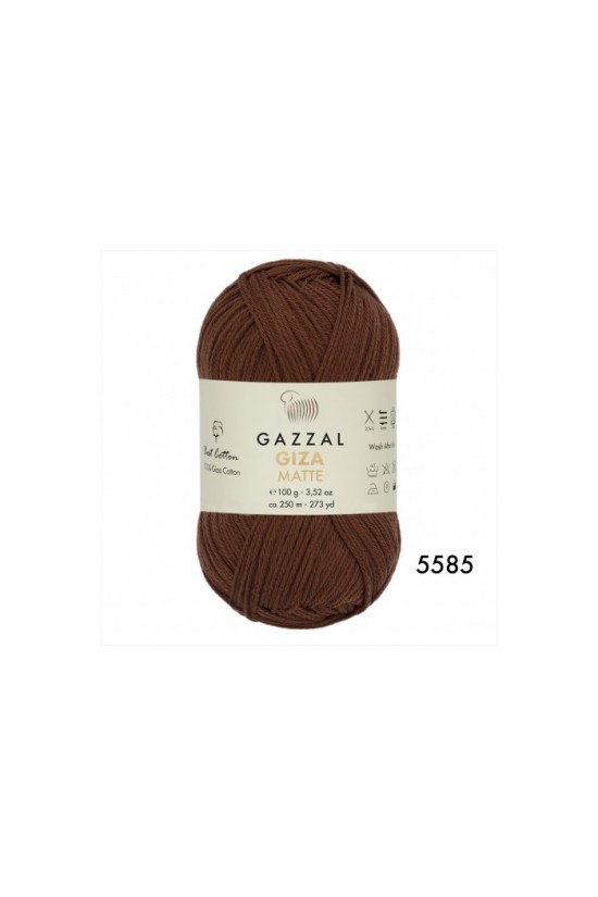 GAZZAL GİZA MATTE 100 GRAM MERSERİZE