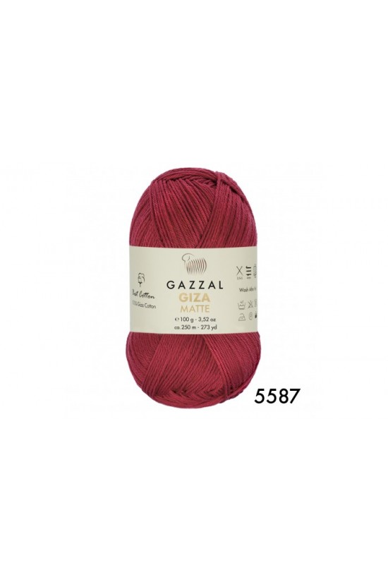 GAZZAL GİZA MATTE 100 GRAM MERSERİZE