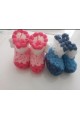 Arife Hanım handgefertigte gestrickte Babyschuhe / Hausstiefel / Mädchen-Junge