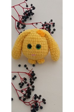 Arife Hanım Amigurumi Pofidik 兔子玩具（价格为 1 件）