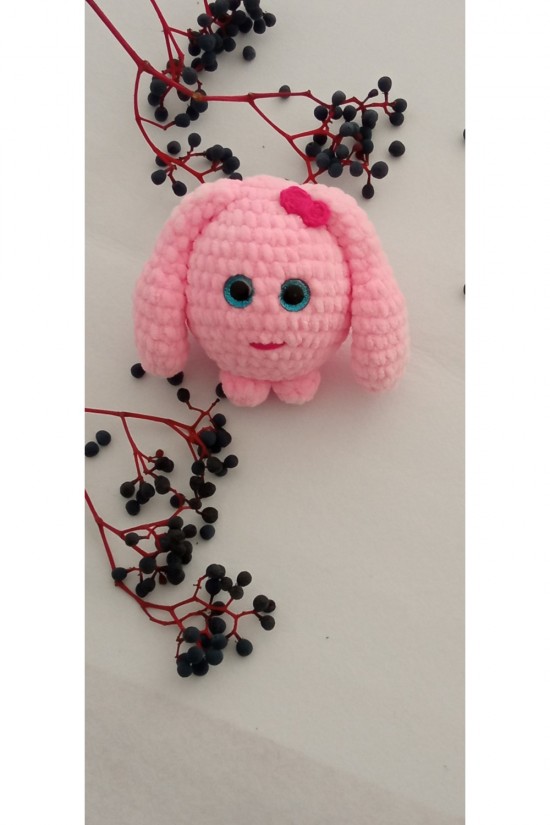 Mrs. Arife Amigurumi Pofidik Kaninchenspielzeug (Preis ist 1 Stück.)