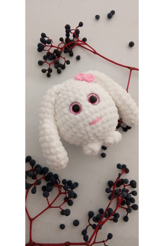 Arife Hanım Amigurumi Pofidik Tavşan Oyuncak (1 Adet Fiyatıdır.)