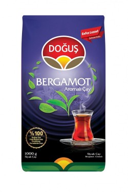 Doğuş Tee Doğuş-Bergamotte Aromatisierter Schwarzer Tee 1000 Gr.