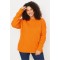 Arife Hanım Knitted Detailed Knitwear Sweater Big size