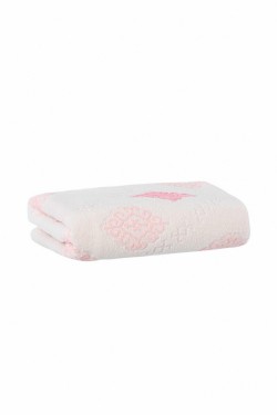 Özdilek Eternal Velvet Bath Towel Gray / Beige / Pink 90x150