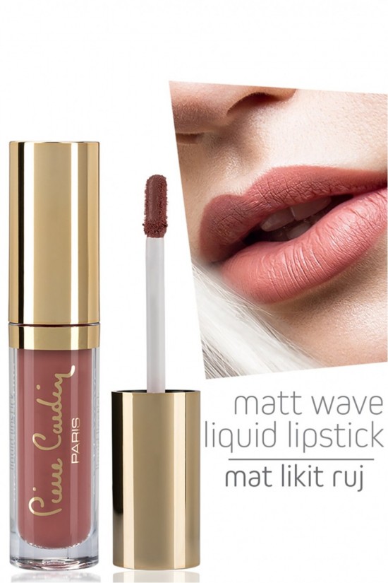 Pierre Cardin Matt Wave Flüssiger Lippenstift Flüssiger Matter Lippenstift Soft Nude DRM5E11118