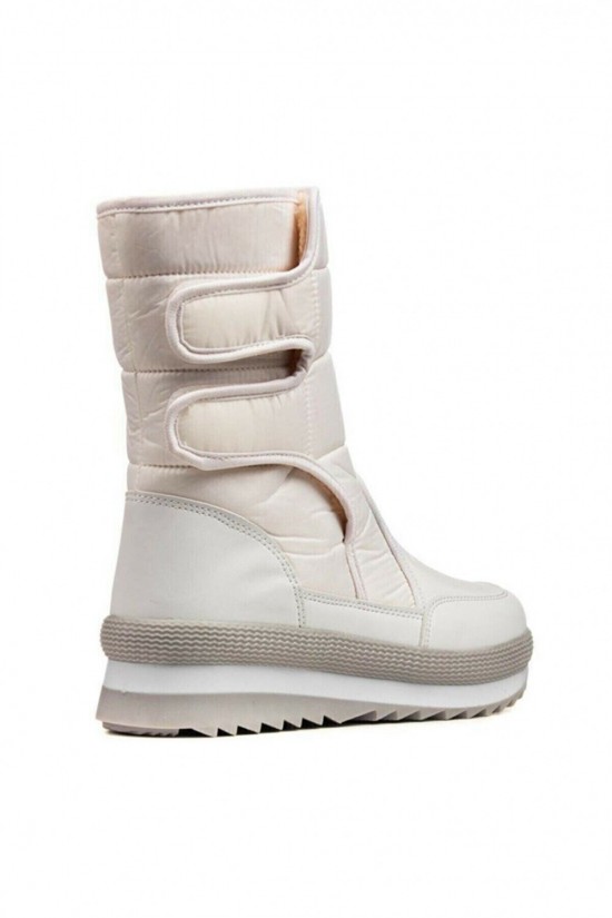 Damen-Schneestiefel mit rutschfester Sohle aus Thermopelz