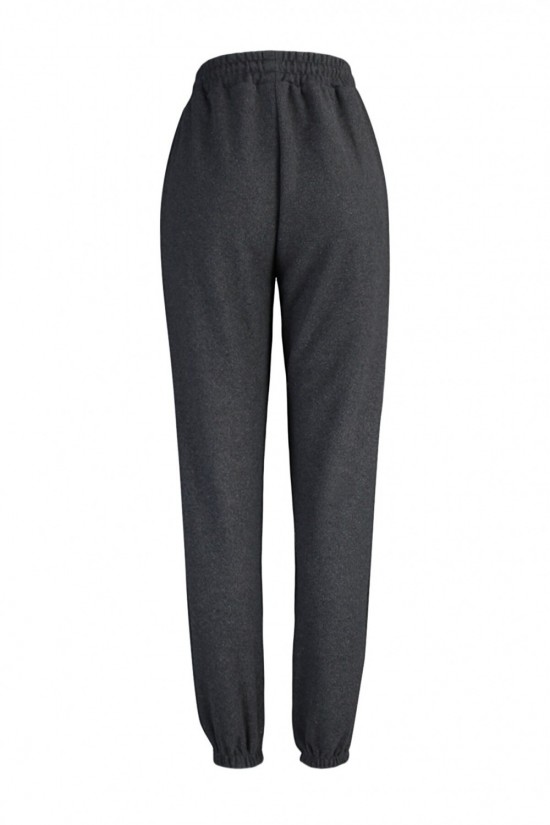 Anthracite Thessaloniki Basic Knitted Sweatpants