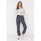 Anthracite Thessaloniki Basic Knitted Sweatpants