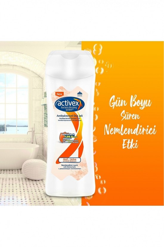 Activex Antibakteriyel Duş Jeli Aktif 450 Ml