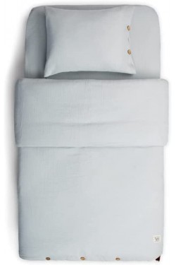 2 Duvet Cover Set, Dove, Grey, 100 x 150 Cm