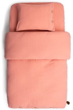 2 Duvet Cover Set, Coral, Puppy Mouth, 100 x 150 Cm