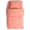 Lot de 2 housses de couette S, corail, bouche de chiot, 100 x 150 cm