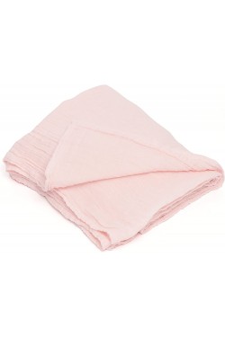 009 Muslin Multi-Purpose Washable Blanket 100 Cm X 110 Cm Pink