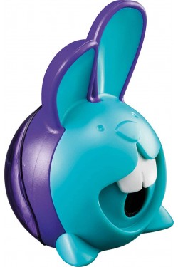 Pencil sharpener, box sharpener, CROC CROC Rabbit, for fine pencils, box with sharpener - turquoise