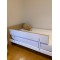 Wooden Bed Barrier 120x30