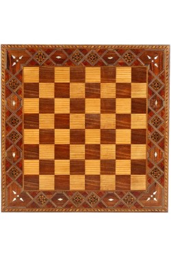 (Only for those who want a chessboard) Gifthome,Large Size,Handmade,Solid Wood,Flat Chessboard