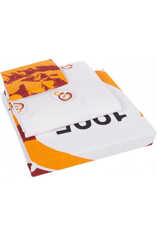 1000040099001 Galatasaray-Logo-Piqué-Set aus lizenzierter Baumwolle, mehrfarbig