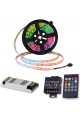 10 mètres RGB Multi Color LED Strip S + Contrôleur + Transformateur Ready Set