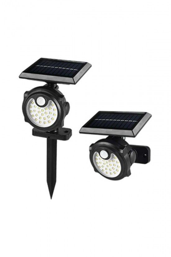 26 Led Solar Solar Powered 3mode Garden Lighting Motion Sensor Wall Lamp