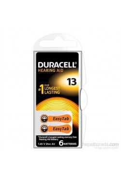 Duracell 13 Nummer 6 Hörgerätebatterie