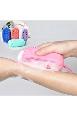 Silicone Bath Pouch With Sponge