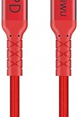 WP101 MFI Type-C to Lightning Cable, Red