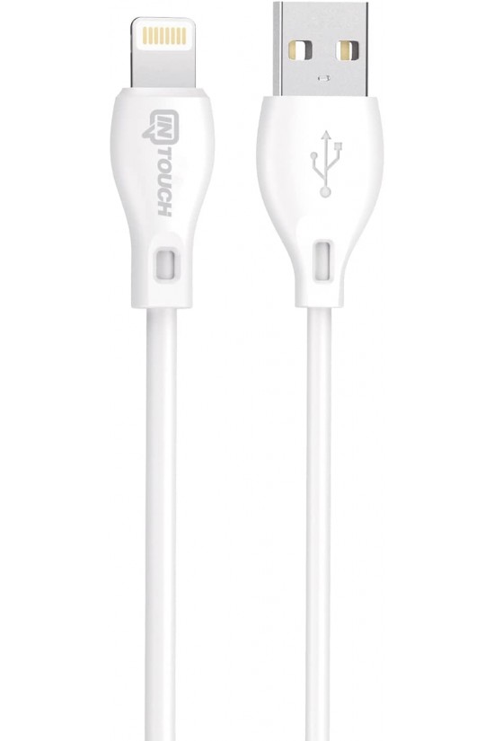 2.4A Lightning Usb Charge and Data Cable 2M White