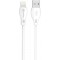 2.4A Lightning Usb Charge and Data Cable 2M White