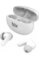 X1 ANC SOUNDCRAFT Arrière-plan intégré, ANC & ENC Active Noise Cancelling, Mode transparent, Bluetooth 5.2, IPX4 étanche, Stéréo Surround, Son dynamique 10 mm, Écouteurs intra-auriculaires TWS pour iOS Android