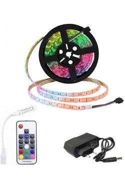 1 mètre RVB Multi Couleur Rf Contrôleur Sans Fil Led Bande Lumineuse