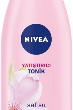 Yatıştırıcı Kuru Ciltler, Yüz Temizleme, Saf Su ve Badem Yağı Tonik (200 ml)