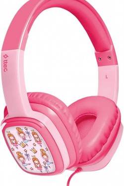 2KM132P SoundBuddy Casque pour enfants avec carte de couleur Rose, STD