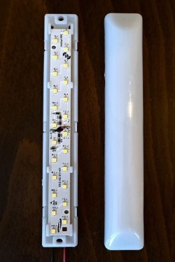 24V Dekoratif Tente Led Aydınlatma Armatür (3000K GÜNIŞIĞI, 20cm OVAL TABAN, 10'LU PAKET)