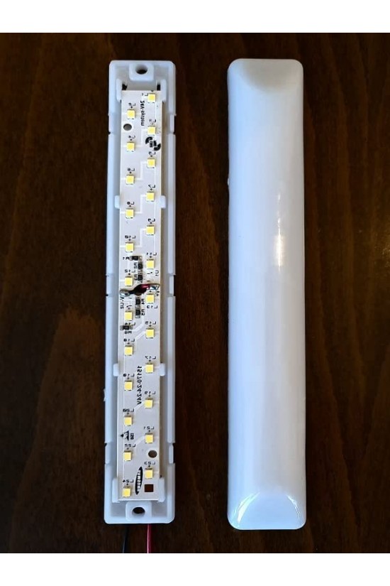 Luminaire Led Décoratif pour Auvent 24V (LUMIÈRE DU JOUR 3000K, BASE OVALE 20cm, LOT DE 10)