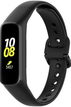 Wrist Strap Compatible with Galaxy Fit2 Adjustable to Wrist FLEXIBLE AND NON-BREAKING SILICONE STRUCTURE Silicone Tpu Cord CordFit Galaxy Fit2 Thermoplastic Black