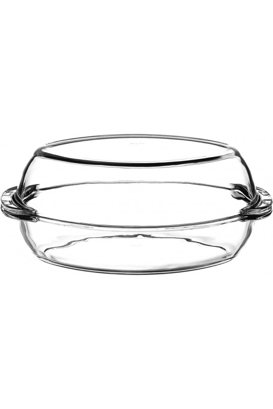 Ovaler Topf mit Pyrex-Überzug, 2250 cm³