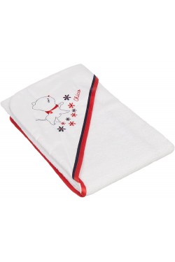 09000215099037 Serviette bébé unisexe, blanc, standard