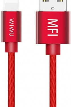 WP201 MFI Lightning Cable, Red