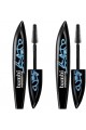 Mascara pour les yeux surdimensionné Bambi - Noir Lot de 2